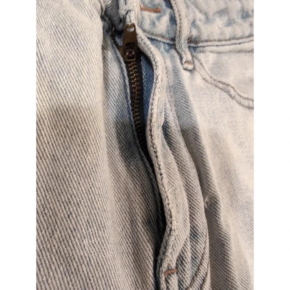 PacSun Los Angeles Candle Blue Style‎ 0213 Mom Short Blue Jean Short Sz 24
